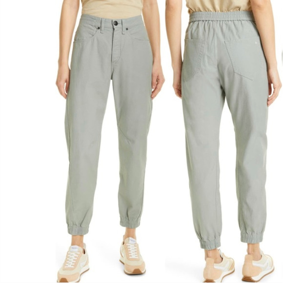 Rag & BoneGreen Engineered Joggers, Sz 34